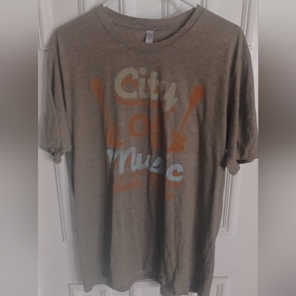 Next Level City Of Music   XL Tshirt